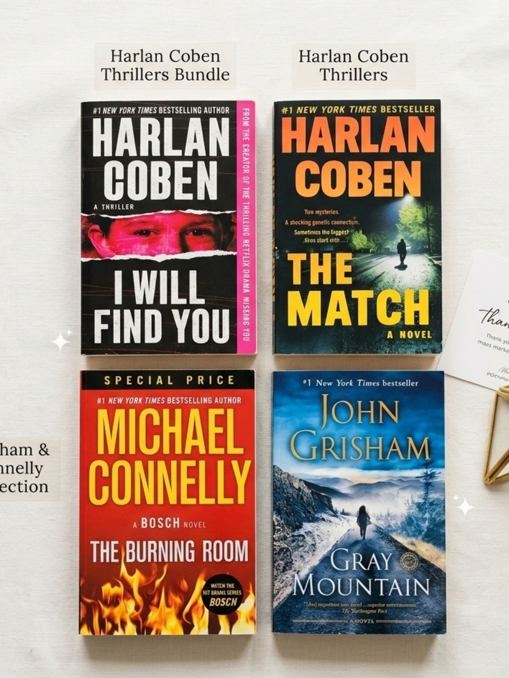 Ultimate Thriller & Crime Fiction Bundle | 4 Hard-Hitting Novels